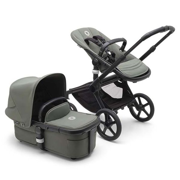 Fox 5 Bassinet and Seat Stroller Black Forest green Bugaboo MyLittleRoom