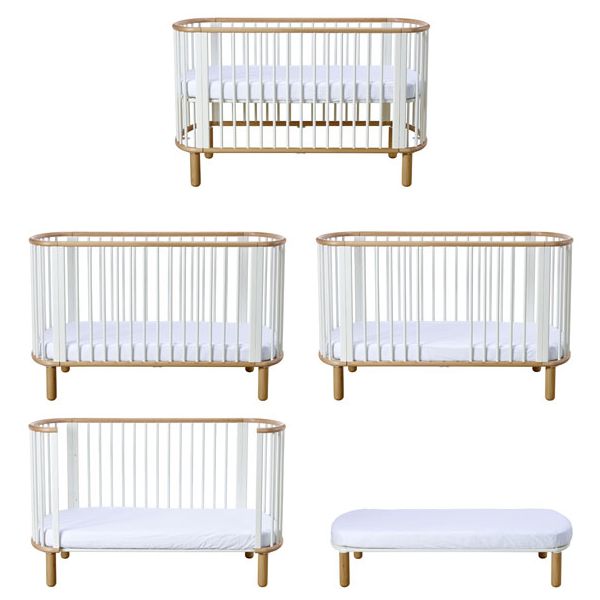 Convertible Crib Beechwood Flexa MyLittleRoom