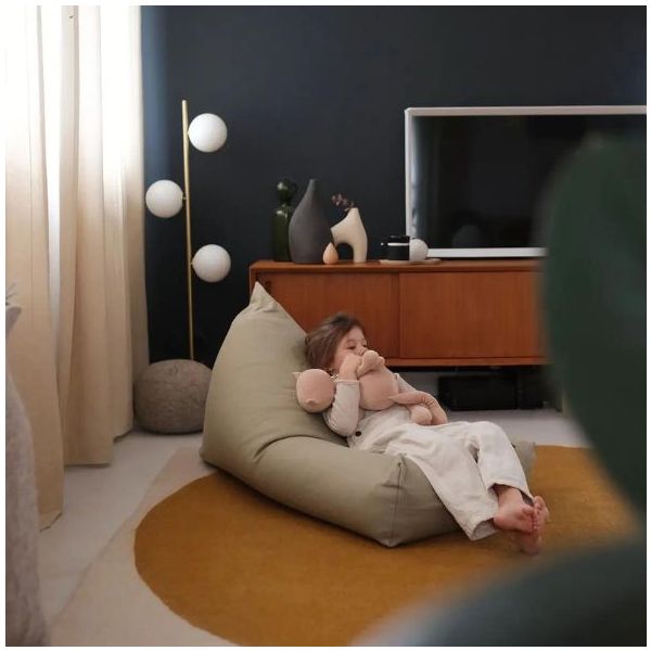 Oasis Beanbag Pure Line Laurel Green Nobodinoz MyLittleRoom