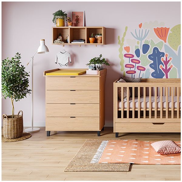 Changing Unit Simple Oak Vox MyLittleRoom