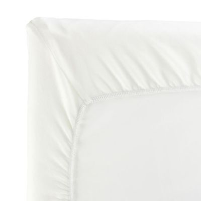 Fitted Sheet for Travel Cot - 105 x 60 cm - White