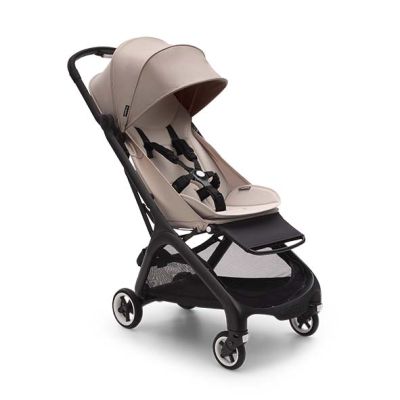 Butterfly Compact Seat Stroller - Black / Desert Taupe