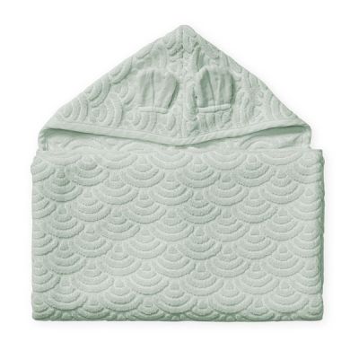 Kid towel hooded - Dusty Green