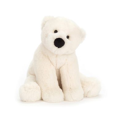 Peluche Ours Polaire Perry (19 cm)