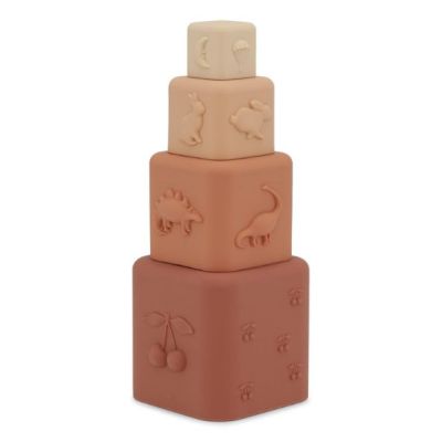 Silicone Stacking Tower - Rosesand Mix