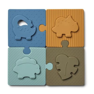 Baby Puzzle Bodil - Dino Blue Mix