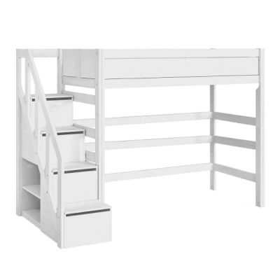 High Loft Bed (H 177 cm) - Stairs