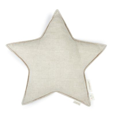 Star Cushion - Linen Greige