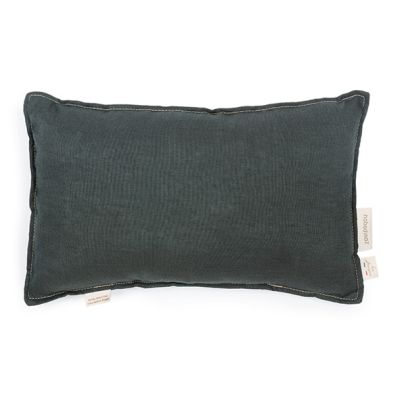 Rectangular Cushion - Linen Green Blue