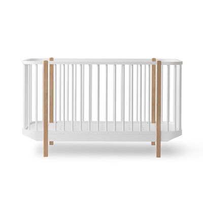 Oliver furniture meegroei bed cot oak top