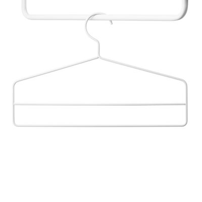 Set of 4 Hangers - White