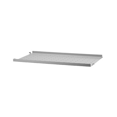 Metal Shelf 58 x 30 cm - Small Edge - Grey