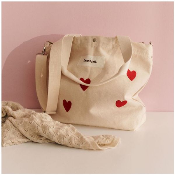 Heart Shopper Changing Bag - Little Love