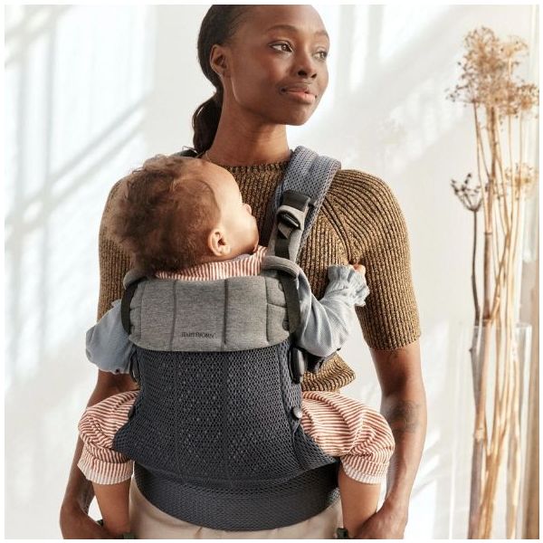 Porte-bébé Harmony 3D Mesh - Anthracite