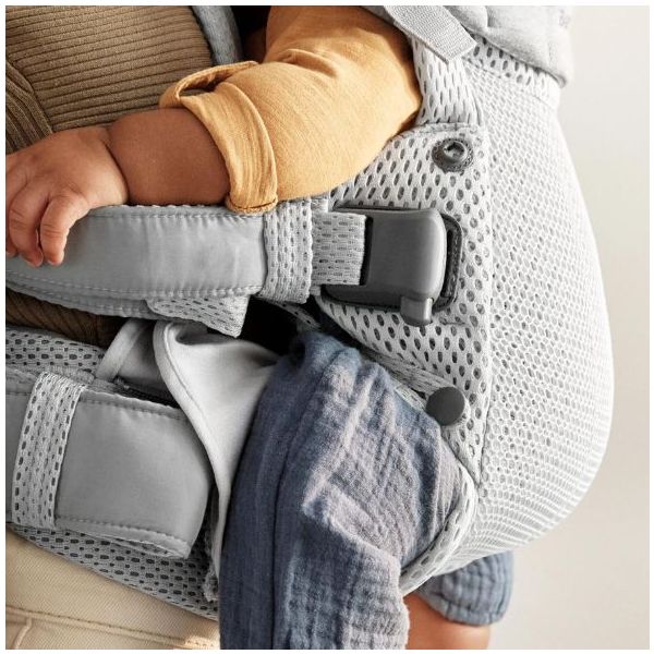Porte-bébé Harmony 3D Mesh - Argent