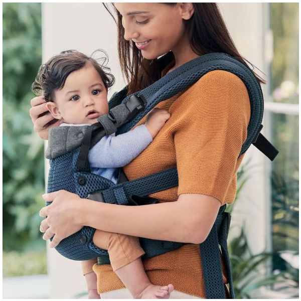 Porte-bébé Harmony 3D Mesh - Bleu Marine