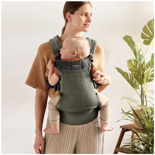 Porte-bébé Harmony 3D Mesh - Vert Foncé