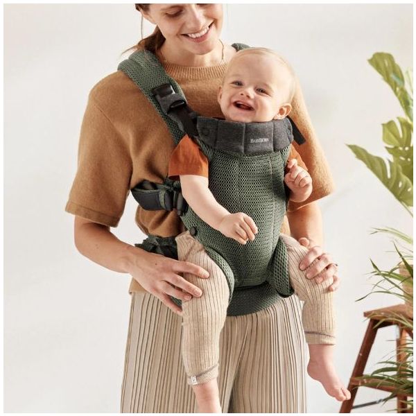Porte-bébé Harmony 3D Mesh - Vert Foncé