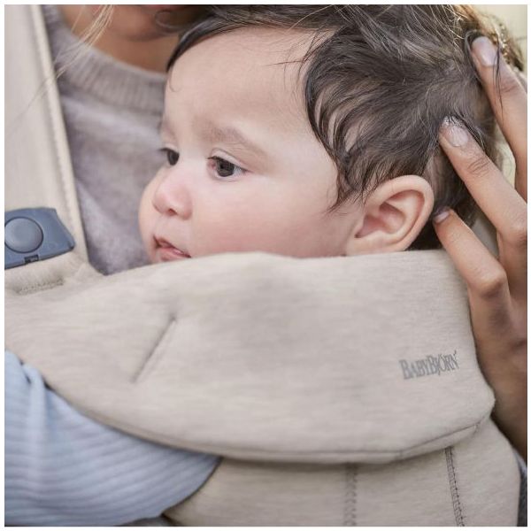 Porte-bébé Mini 3D Jersey - Beige