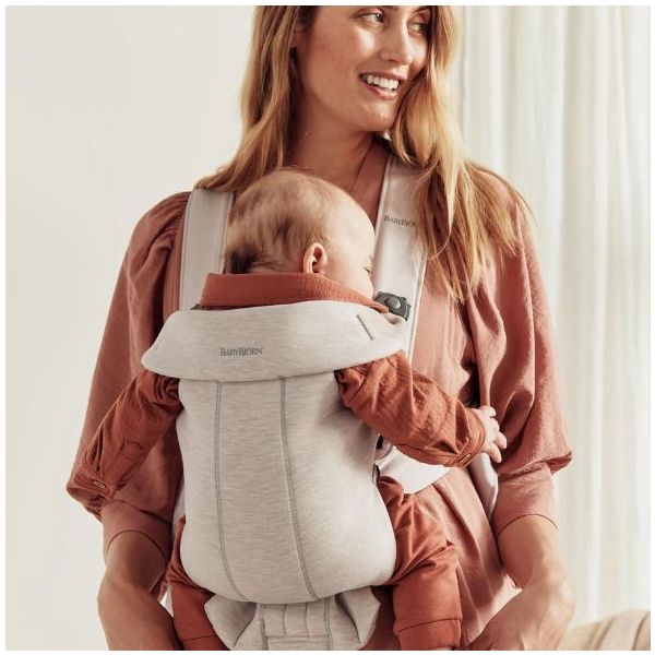 Porte-bébé Mini 3D Jersey - Beige