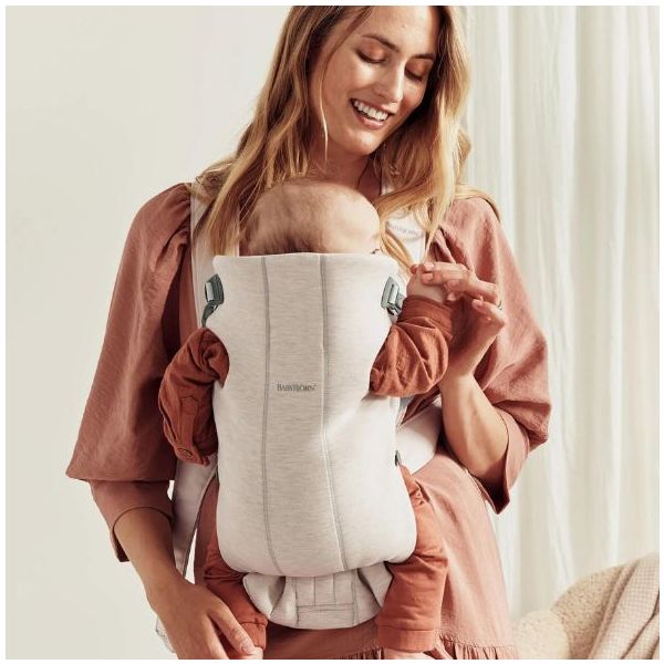 Porte-bébé Mini 3D Jersey - Beige