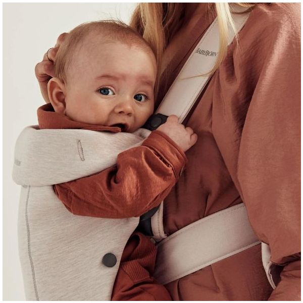 Porte-bébé Mini 3D Jersey - Beige