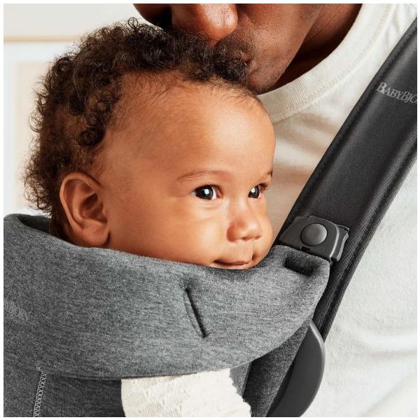 Porte-bébé Mini 3D Jersey - Gris Foncé
