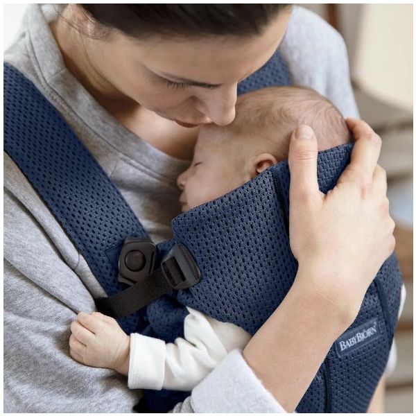 Porte-bébé Mini 3D Mesh - Bleu Foncé