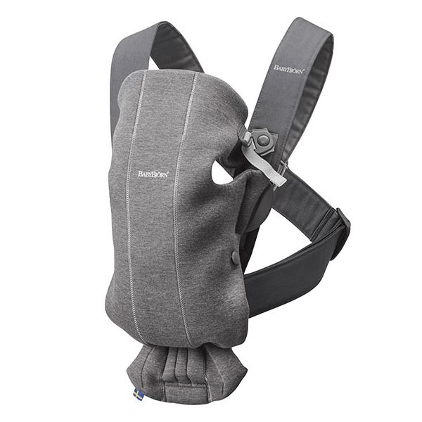 Porte-bébé Mini 3D Jersey - Gris Foncé
