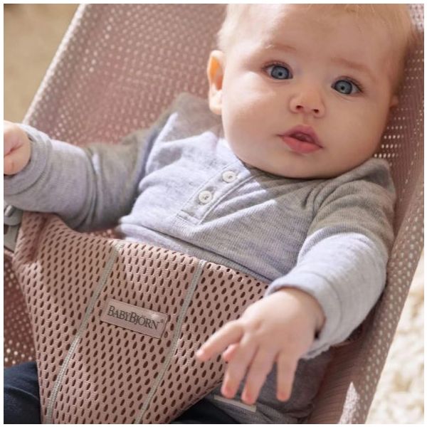Transat Balance Bliss Mesh - Gris Clair / Rose