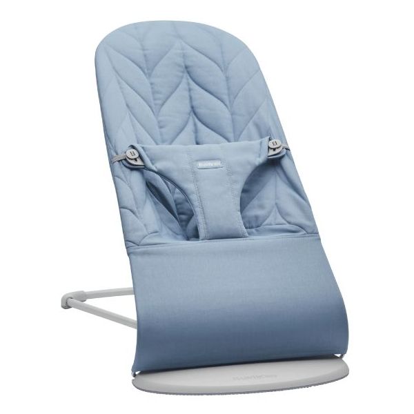 Transat Bliss Matelassé Pétale - Gris Clair / Bleu
