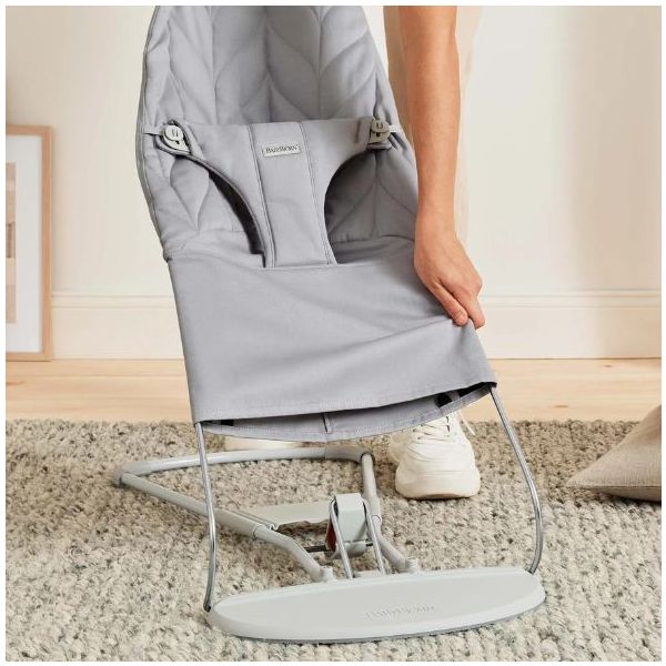 Transat Bliss Matelassé Pétale - Gris Clair / Gris Clair