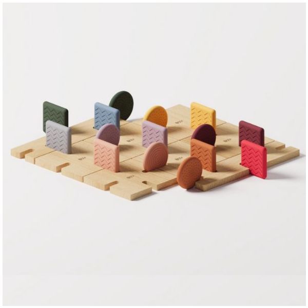 Wooden Construction Toy - Builder Set - 48 Pieces
