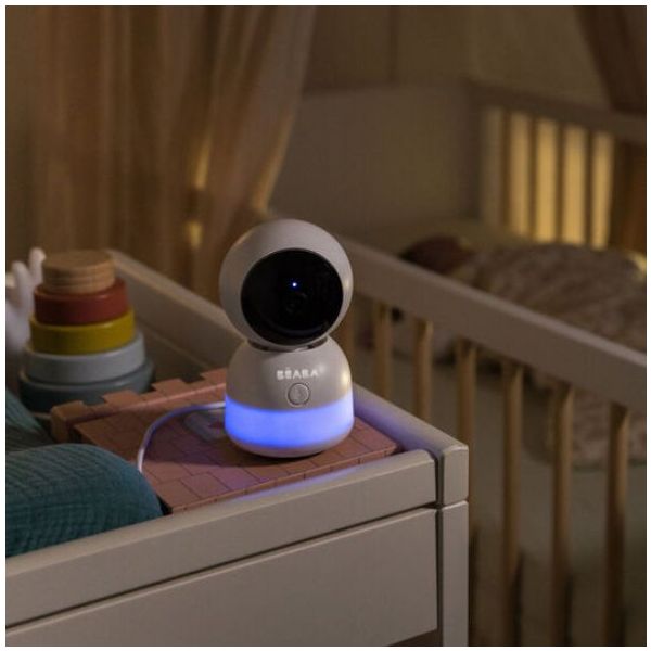 Babyphone vidéo connecté avec caméra Zen Night Light - Blanc