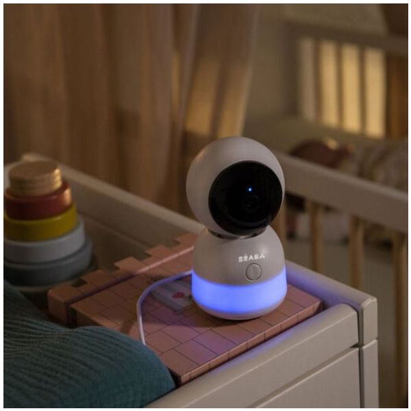 Babyphone vidéo connecté avec caméra Zen Night Light - Blanc