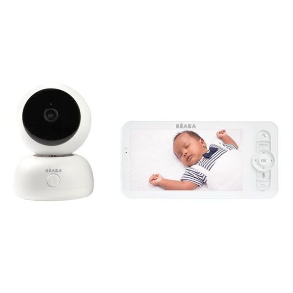 Zen Premium Video Baby Monitor with Camera - White