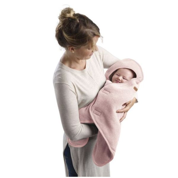 Couverture enveloppante Babynomade® - Rose