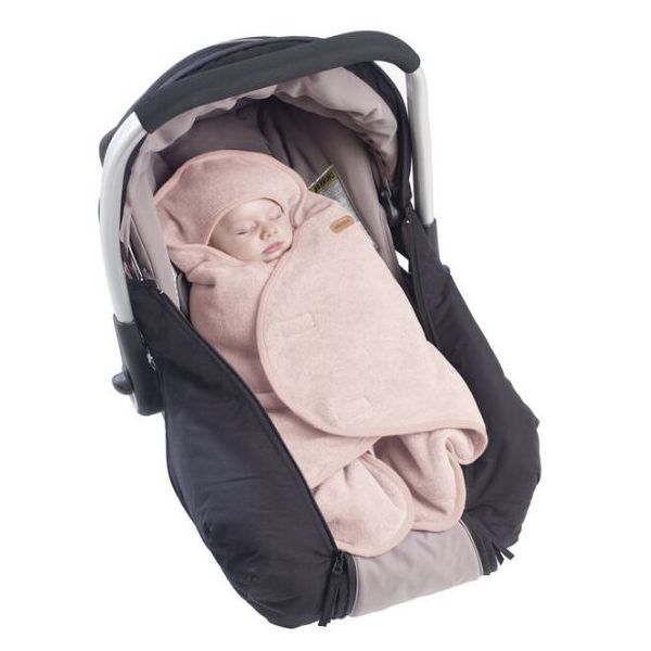 Couverture enveloppante Babynomade® - Rose