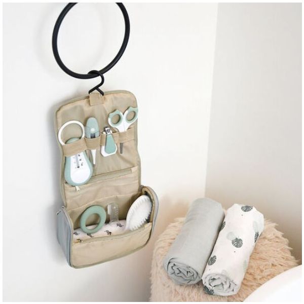 Trousse de toilette nomade - Vert Sauge
