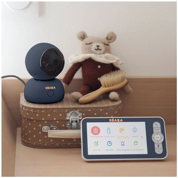 Zen Premium Video Baby Monitor with Camera - Night Blue