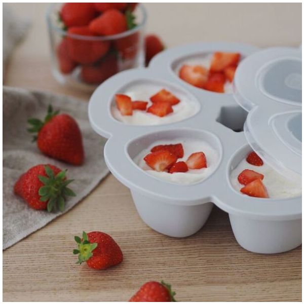 Multiportions Silicone 150 ml - Gris Clair