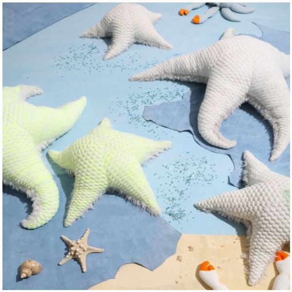 Peluche Étoile de mer (56 cm) - Albino