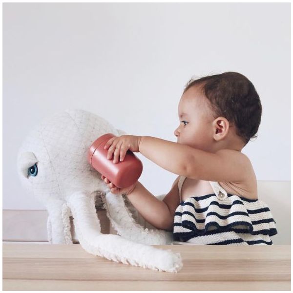 Peluche Pieuvre (55 cm) - Albino