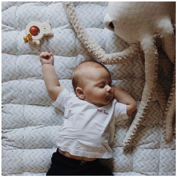 Peluche Pieuvre (55 cm) - Albino