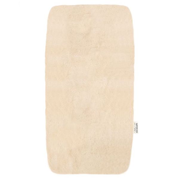 LEVO Sheepskin Bouncer Liner - Charlie Crane x BINIBAMBA - Milk