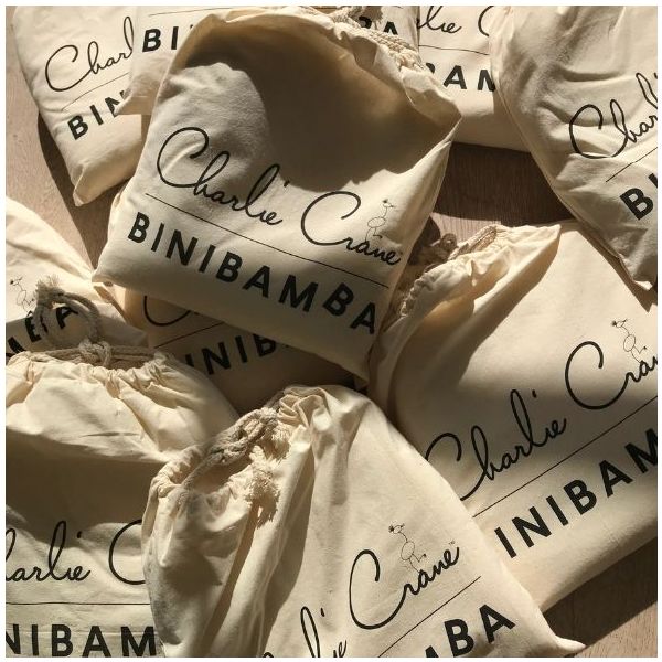 LEVO Sheepskin Bouncer Liner - Charlie Crane x BINIBAMBA - Milk