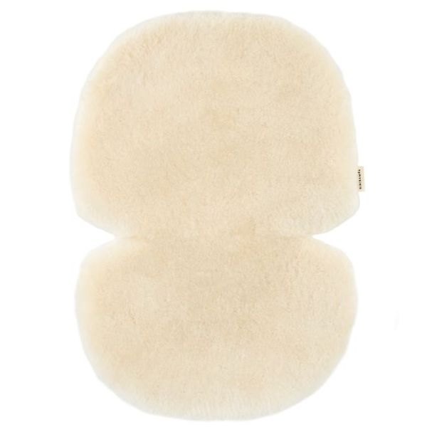 Snuggler® Sheepskin Stroller Liner - Fixed Harness - Milk