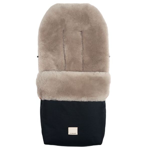 Chancelière universelle en peau de mouton Puffmuff® - Toast