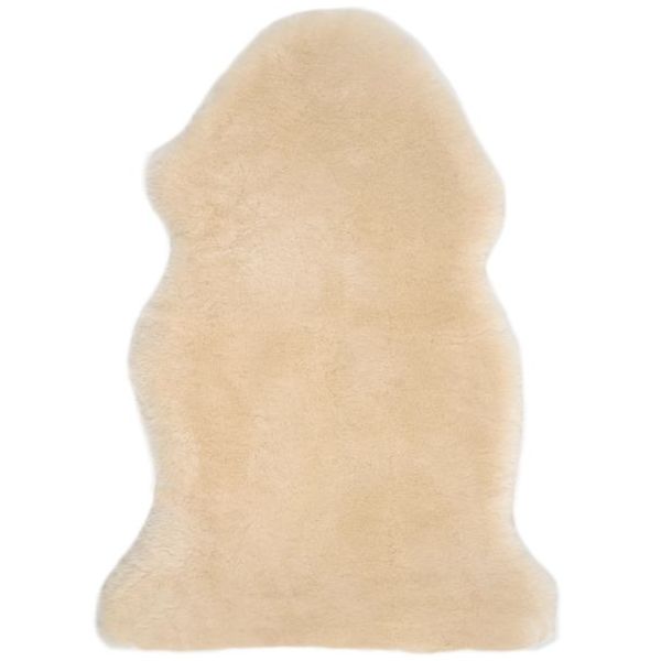 Tapis de jeu en peau de mouton Wrigglemat - Milk