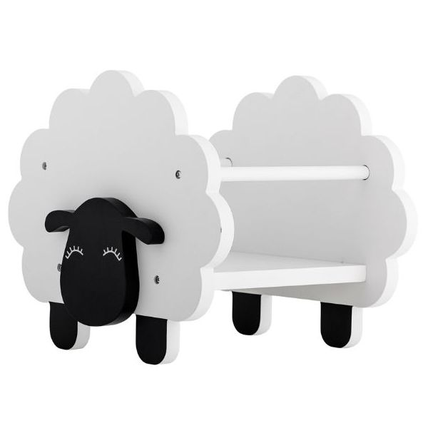 Étagère à livres Dolly - Blanc